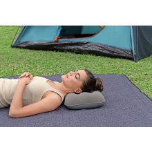                             BESTWAY 67121 - Nafukovací cestovný vankúš Flocked s jemným semišom 42 cm - 2 druhy                        