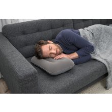                             BESTWAY 67121 - Nafukovací cestovný vankúš Flocked s jemným semišom 42 cm - 2 druhy                        
