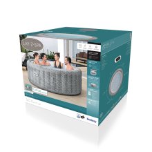                             BESTWAY 6001N - Vírivka Lay-Z-Spa® Bali Smart AirJet (sivý ratan)                        