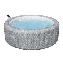                             BESTWAY 6001N - Vírivka Lay-Z-Spa® Bali Smart AirJet (sivý ratan)                        