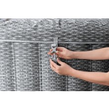                             BESTWAY 6001N - Vírivka Lay-Z-Spa® Bali Smart AirJet (sivý ratan)                        