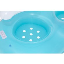                             BESTWAY 43009 - Nafukovací kruh pre dve osoby Cool Comfort 188 x 117 cm                        