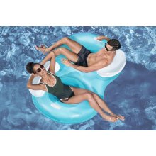                             BESTWAY 43009 - Nafukovací kruh pre dve osoby Cool Comfort 188 x 117 cm                        