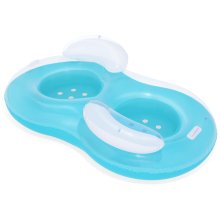                             BESTWAY 43009 - Nafukovací kruh pre dve osoby Cool Comfort 188 x 117 cm                        