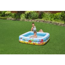                             BESTWAY 52192 - Detský bazénik so strieškou Beach Buddy 140 x 140 x 114 cm                        