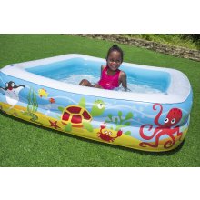                             BESTWAY 52192 - Detský bazénik so strieškou Beach Buddy 140 x 140 x 114 cm                        