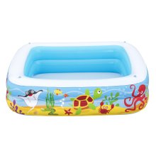                             BESTWAY 52192 - Detský bazénik so strieškou Beach Buddy 140 x 140 x 114 cm                        