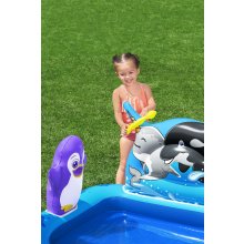                             BESTWAY 53156 - Nafukovacie vodné hracie centrum Tučniak 134                        
