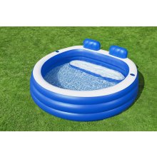                             BESTWAY 54422 - Luxusný rodinný nafukovací bazén s posedením 231 x 219 x 79 cm                        