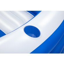                             BESTWAY 54422 - Luxusný rodinný nafukovací bazén s posedením 231 x 219 x 79 cm                        