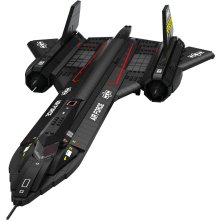                             Stavebnica SR-71 Blackbird Prieskumné Lietadlo - 1733 Dielikov                        