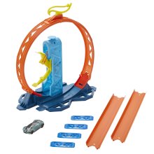                             Hot Wheels Track Builder set pre staviteľov - nakopávacia slučka                        