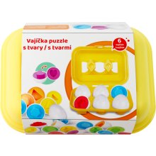                            Vzdelávacie vajíčka s tvarmi – sada 6 kusov                        