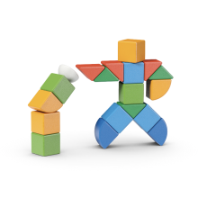                             GEOMAG Magicube Shapes 25 dielikov                        