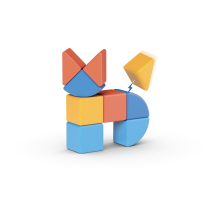                             GEOMAG Magicube Shapes 9 dielikov                        
