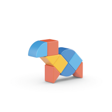                             GEOMAG Magicube Shapes 9 dielikov                        