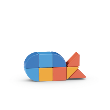                             GEOMAG Magicube Shapes 9 dielikov                        