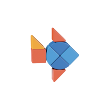                             GEOMAG Magicube Shapes 9 dielikov                        