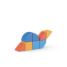                             GEOMAG Magicube Shapes 9 dielikov                        