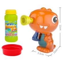                             Bubble Fun Bublifuk Dinosaurus s náplňou 60 ml - oranžový                        