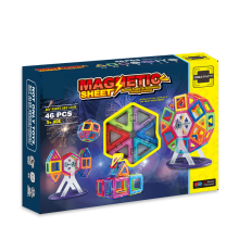                             Magnetická stavebnica 46 ks                        