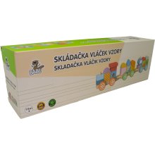                             BABU - Drevený vláčik DUHA                        