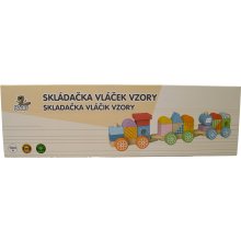                             BABU - Drevený vláčik DUHA                        
