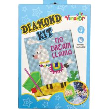                            Diamantové maľovanie - Lama                        