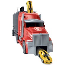                             CITY SERVICE CAR - 1:16 Ťahač s autami a vrtuľníkom 55 cm                        