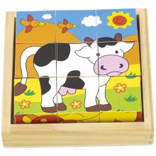                             BABU - Kocky kravička 9 ks                        