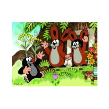                             Dino - Drevené licenčné kocky Krtko a priatelia 12 kociek                        
