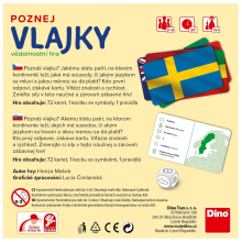                             Dino - Poznaj vlajky, cestovná hra                        