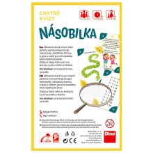                             Dino - MÚDRE KVÍZY - NÁSOBILKA Náučná hra                        