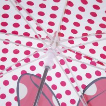                             Cerdá - Detský manuálny dáždnik Disney Minnie červený                        