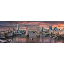                             Clementoni - Puzzle 1000 Panorama Cez rieku Temžu                        