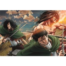                             Clementoni - Puzzle Anime Collection: Útok titánov (Attack on Titans) 500                        