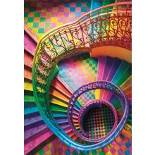                             Clementoni - Puzzle 500 ColorBoom: Schodisko                        