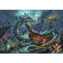                             Clementoni - Puzzle 3000 Podmorská bitka                        