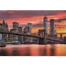                             Clementoni - Puzzle Rieka East River za súmraku, USA 1500 dielikov                        