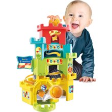                             Baby Clementoni - Hrad s padajúcimi loptičkami                        