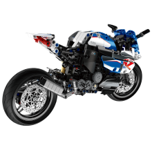                             MECHANICAL MASTER - Stavebnica Cestná motorka modrá 542 ks                        