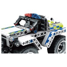                             MECHANICAL MASTER - Stavebnica Policajný JEEP 199 ks                        