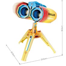                             CubicFun - Puzzle 3D National Geographic Ďalekohľad - 49 dielikov                        