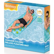                             BESTWAY 43015 - Nafukovacie lehátko Summer Colors™ Deluxe 188 x 71 cm - viac druhov                        