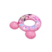                             BESTWAY 9102N - Nafukovací kruh s ušami Disney Junior Minnie Mouse 74 x 76 cm                        
