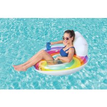                             BESTWAY 43647 - Nafukovací kruh Rainbow dreams™ 107 cm                        