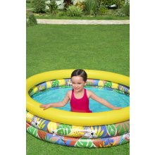                             BESTWAY 51203 - Nafukovací bazén Floral Paradise™ Ø 168 x 38 cm                        