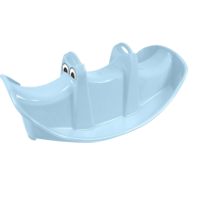                             Mochtoys - Hojdačka veľké modré krokodíl                        