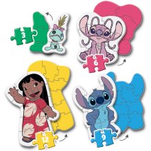                            Moje prvé puzzle Stitch 3+6+9+12                        