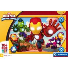                             Puzzle Maxi 104 Iron Man                        